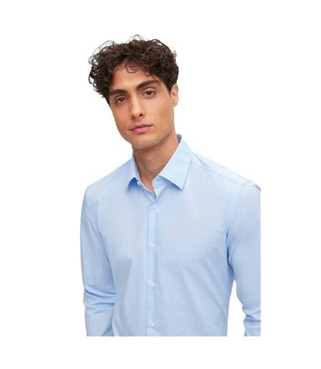 Chemise Habillée Kent Homme Bleu Pastel Hugo Boss