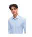 Chemise Habillée Kent Homme Bleu Pastel Hugo Boss-4