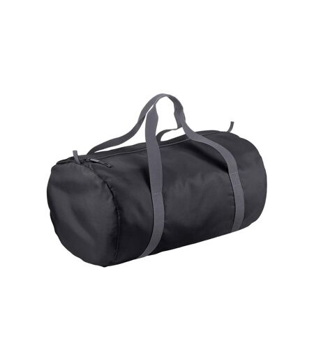 Packaway barrel bag one size black BagBase