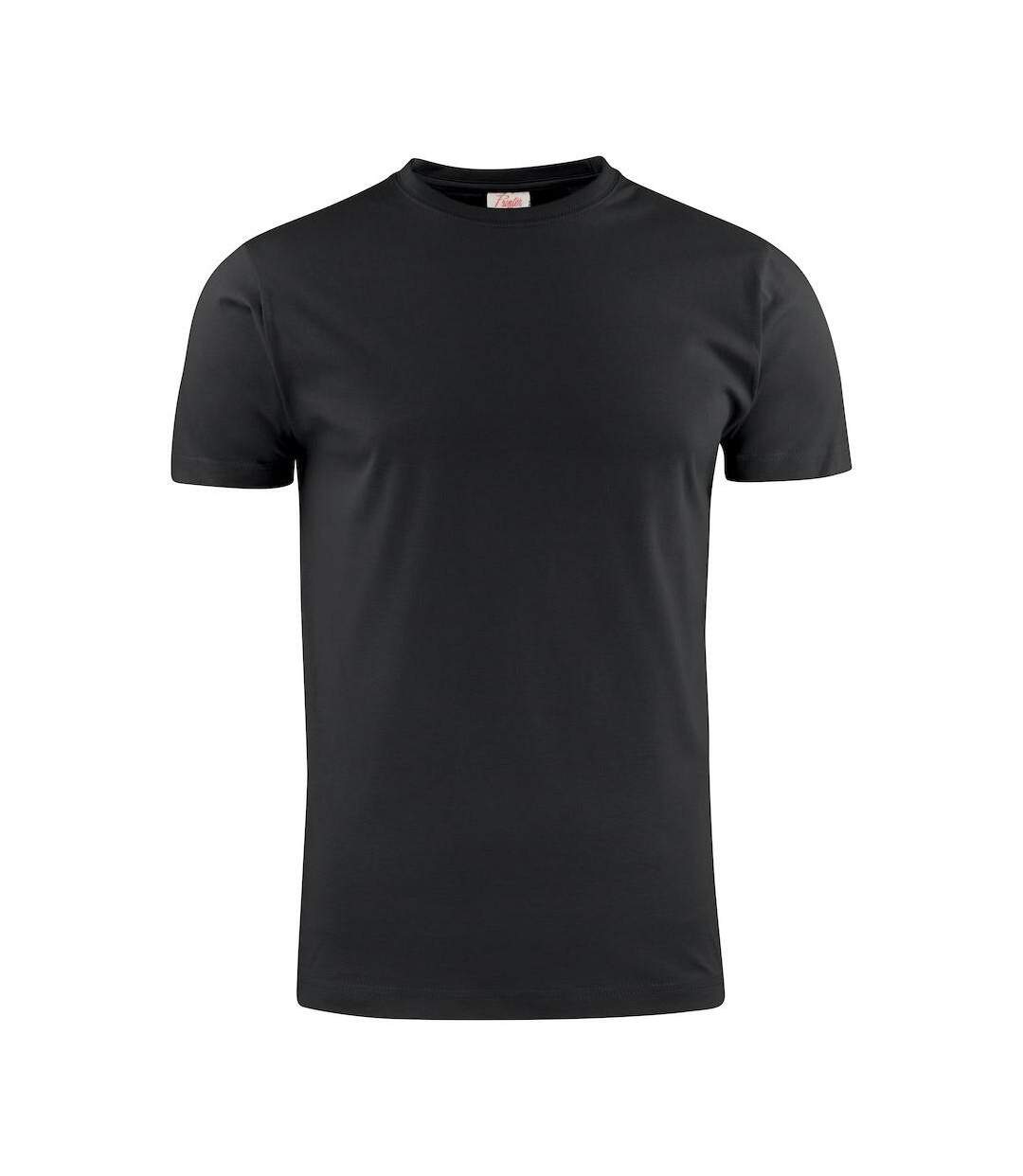 T-shirt Homme Noir Printer-1