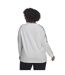Haut Manches Longues Motif/style 3 Rayures Femme Blanc Adidas-3