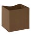 Boîte de Rangement Côme 31x31cm Marron-2