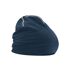 Bonnet En Coton Hemsedal Unisexe Adulte Bleu Marine Blanc Beechfield-1