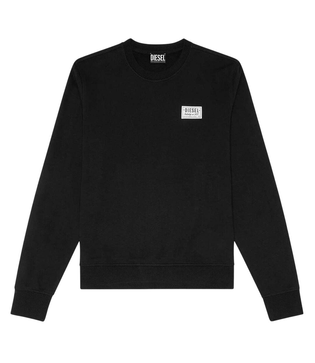 Sweat Motif/style Logo Homme Noir Diesel-2