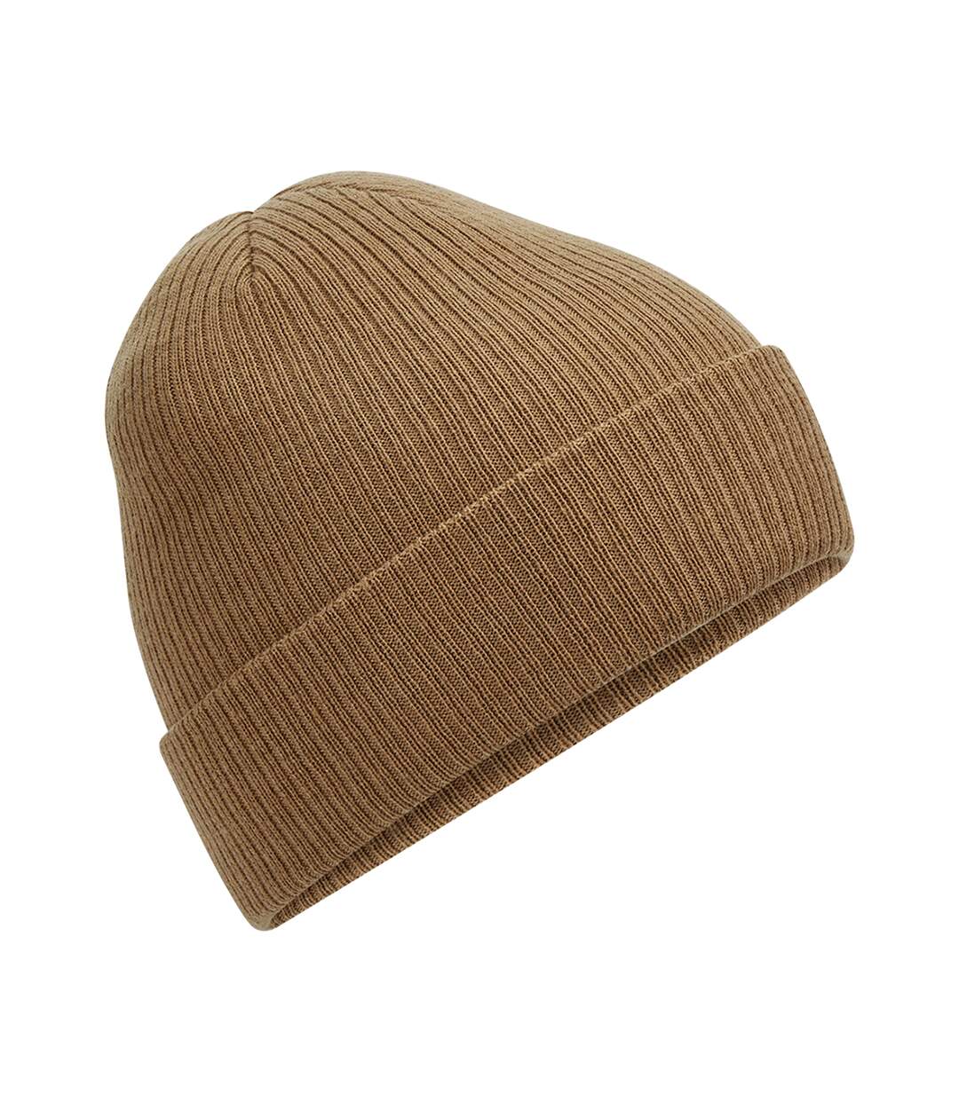 Bonnet Adulte Marron Clair Beechfield-2