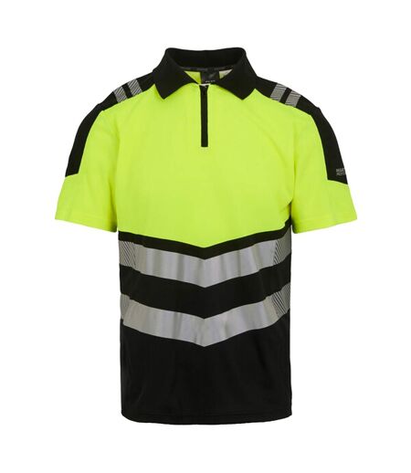 Polo x-pro homme noir / jaune Regatta