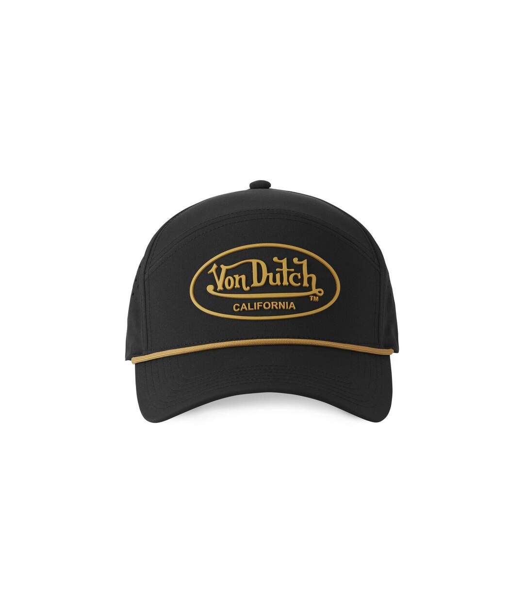 Casquette 6 panneaux adulte logo rubber print Cord Vondutch-2