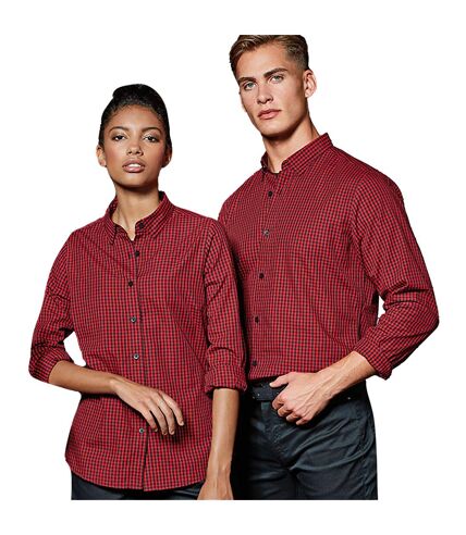 Chemise maxton homme noir / rouge Premier Premier