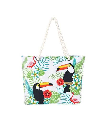 Sac de plage coton Toucan