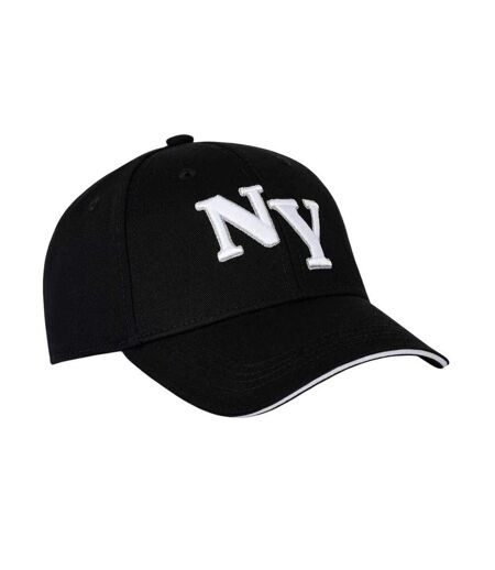 Casquette De Baseball Motif/style Logo Brodé Adulte Noir New York Yankees