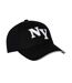 Casquette De Baseball Motif/style Logo Brodé Adulte Noir New York Yankees-1