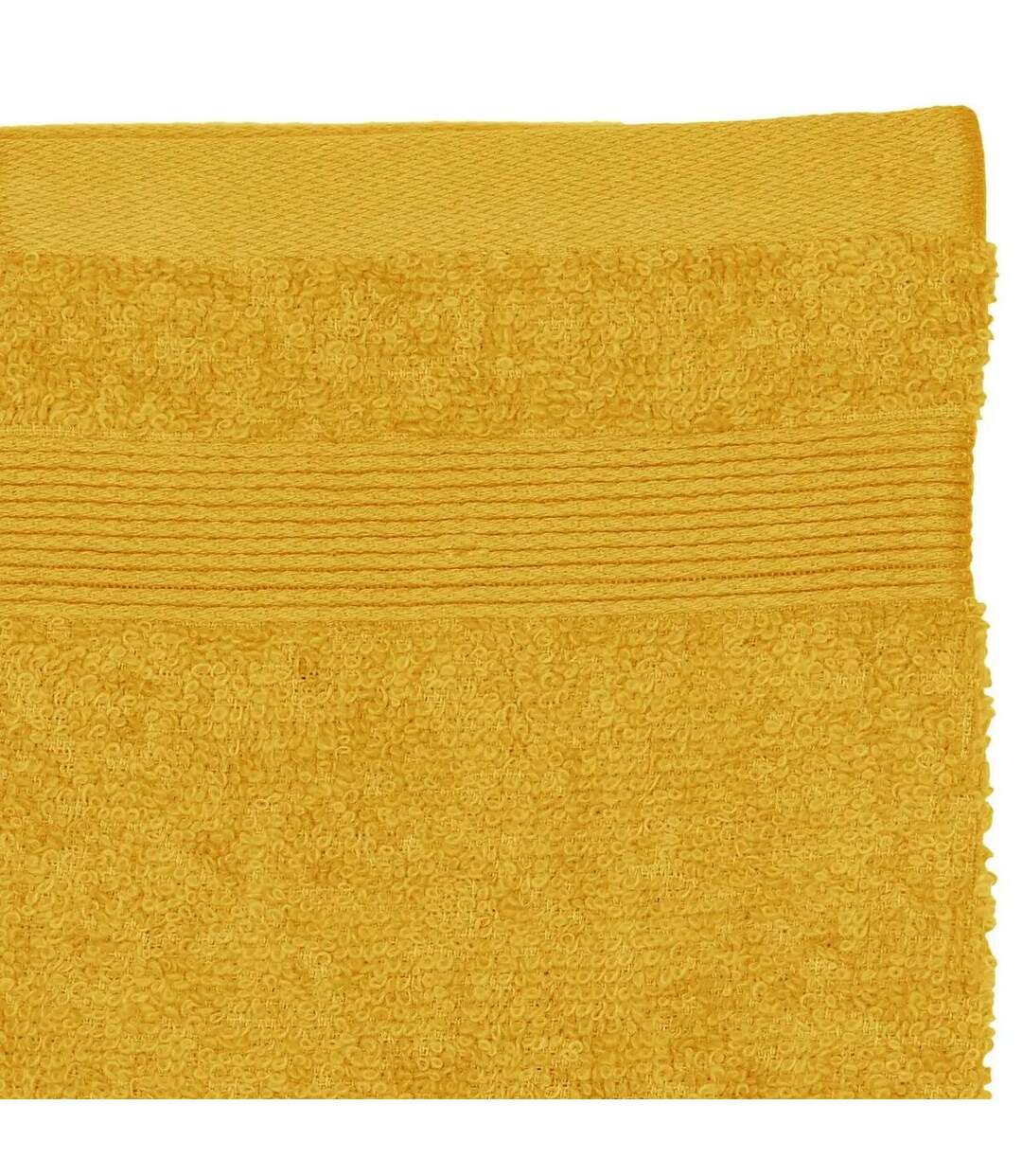 Lot de 2 Gants de Toilette Confort 15x21cm Ocre-2