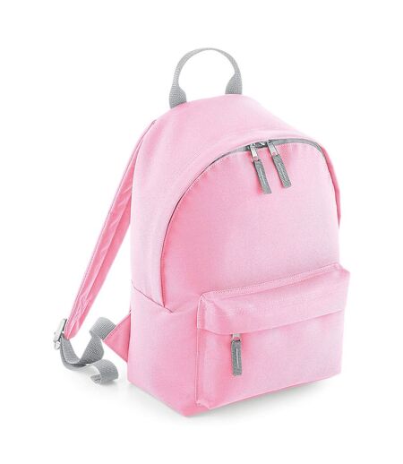 BagBase Mini Fashion Backpack (Classic Pink/Light Gray) (One Size) - UTPC4125