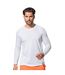 T-shirt active hommes blanc Stedman-2