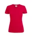 Womens/ladies V Neck T-shirt Ocean Blue Printer-1