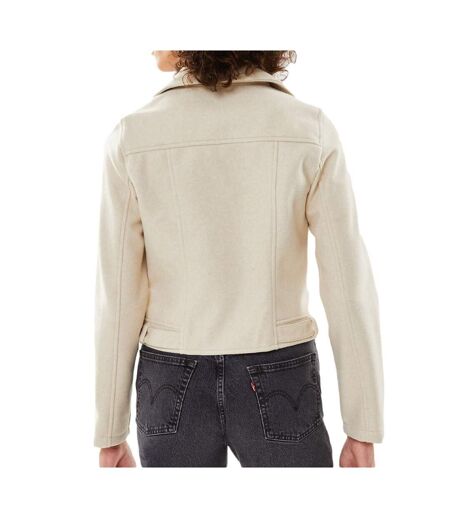 Veste Beige Femme Vero Moda Biker - L