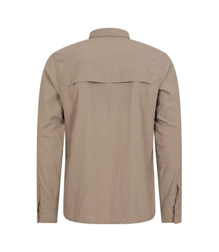 Chemise navigator homme beige Mountain Warehouse Mountain Warehouse