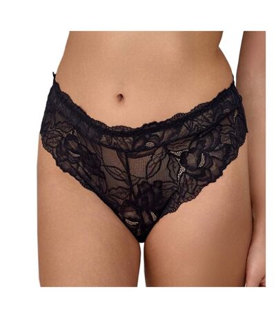 Tanga noir femme les petites bombes nila - l