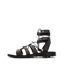 Sandales noir femme replay manila slave-1