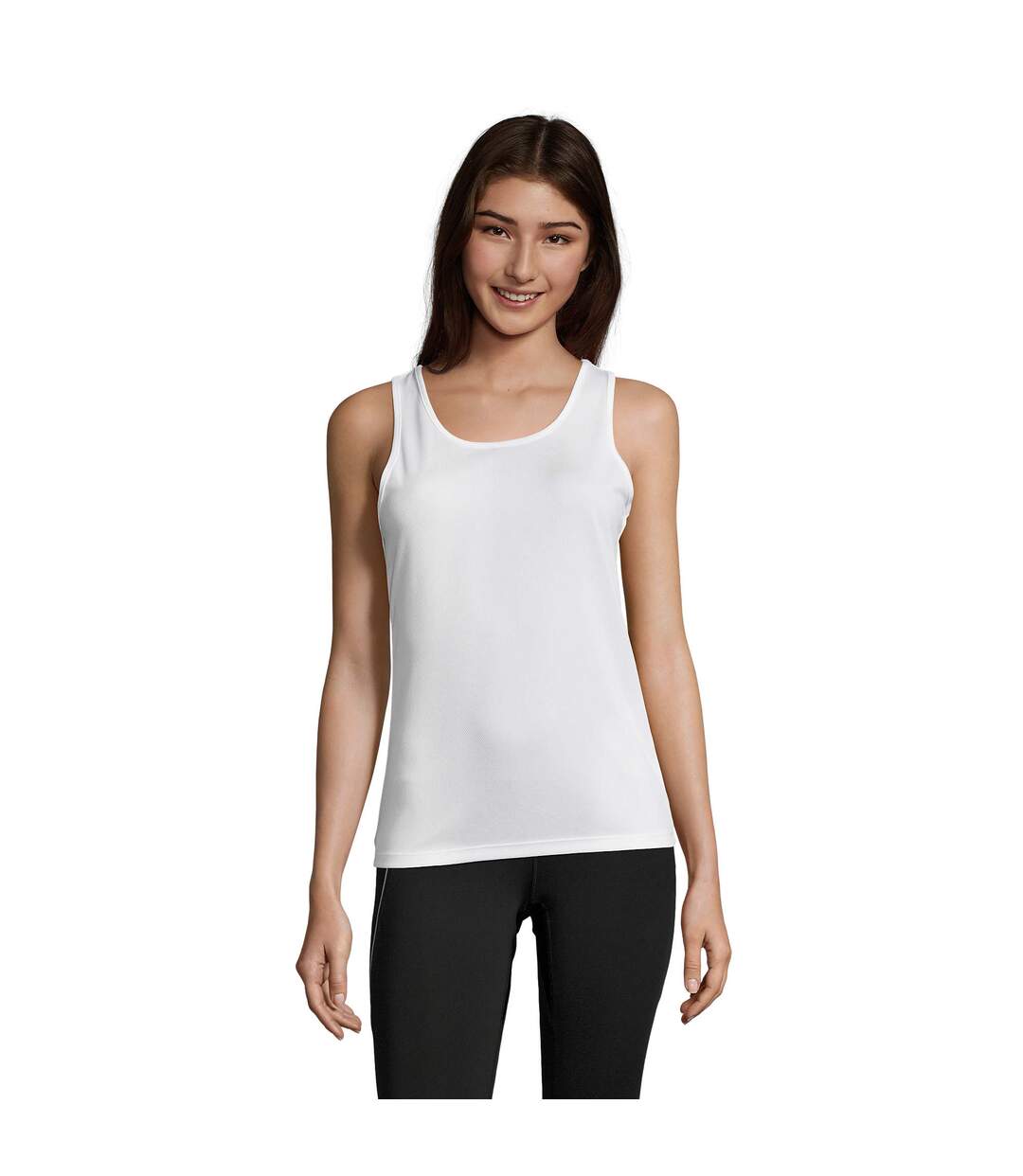 Débardeur Sporty Femme Blanc SOLS-2