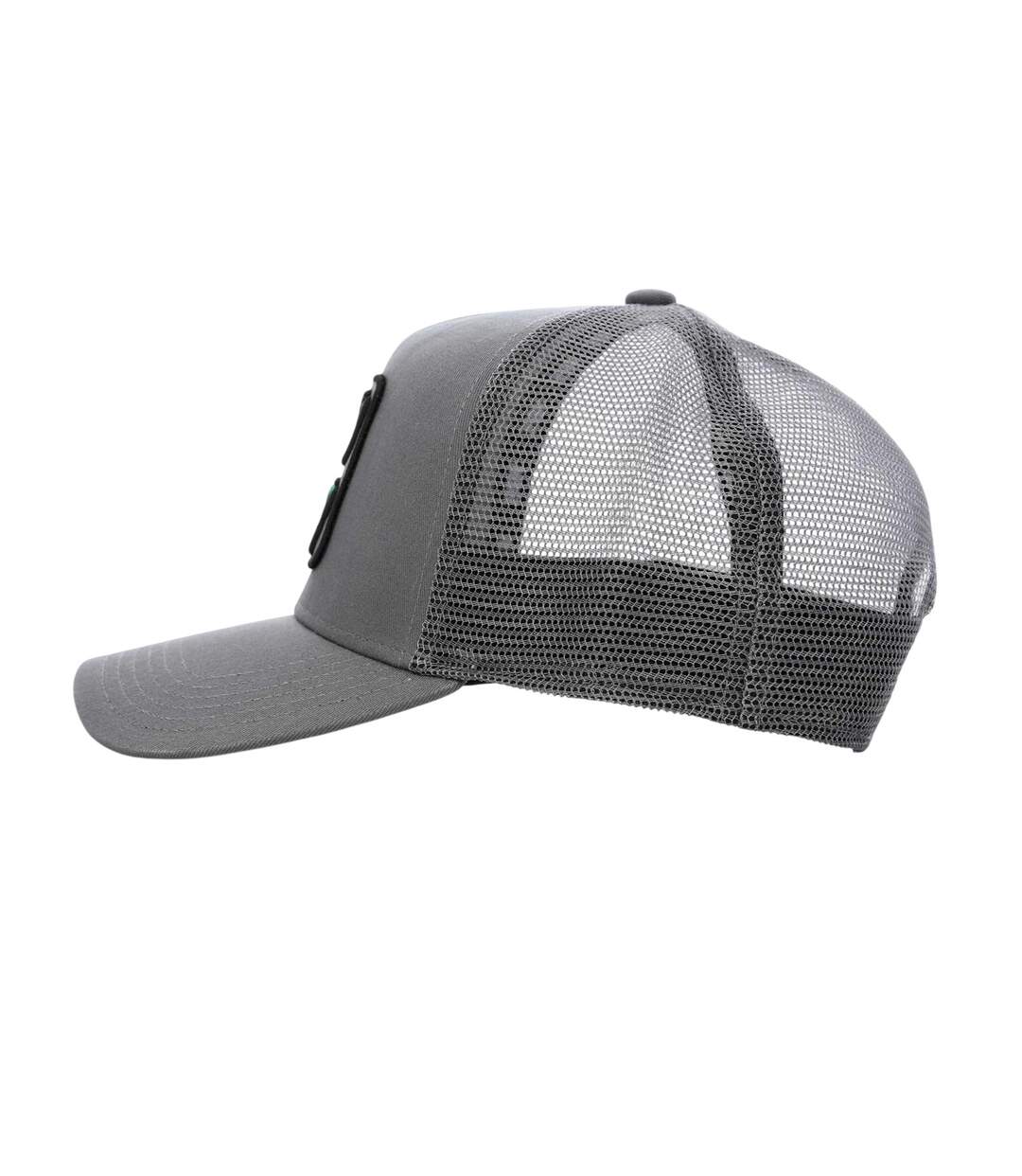 Casquette Trucker Motif/style Boîte Adulte Noir Gris Societe Noir-3