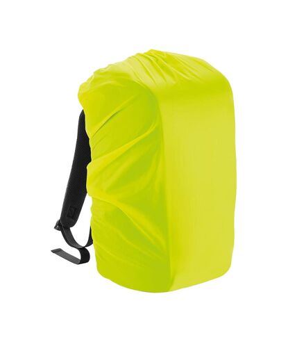 Quadra Universal Waterproof Bag Raincover (Fluorescent Yellow) (One Size) - UTBC5548