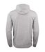 Sweat À Capuche Premium Homme Gris Chiné Clique-2
