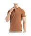 Polo marron homme lacoste  slim fit petit-1