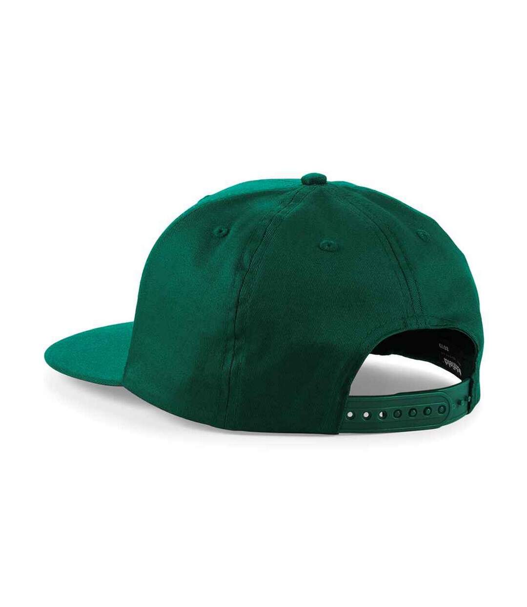 Casquette ajustable adulte vert bouteille Beechfield-2