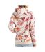 Sweat zippé écru/rose femme ragwear fllawia-2
