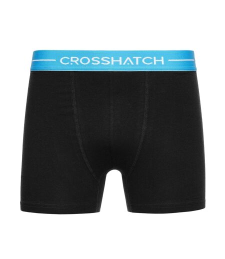 Boxers Astral Homme Noir Crosshatch