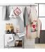 Lot de 2 Torchons Nid d'Abeille Déjeuner 50x70cm Gris-3
