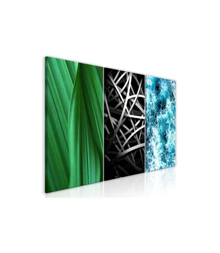 Tableau Imprimé Structures in Nature 3 Panneaux 60x120cm