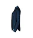 Womens/ladies Tailored Shirt Navy Blue Malfini-3