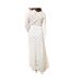 Gilet long kimono  blanc femme goa nissa-2