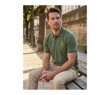 Polo Manches Courtes Homme Winchester Rogan1 Vert Olive