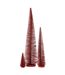 Sapin de Noël Déco Pailleté Josh 61cm Rouge-2