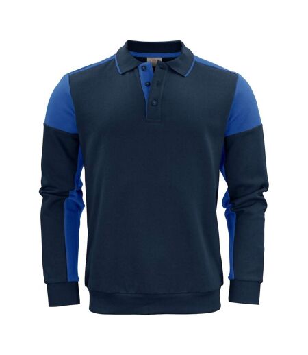 Polo Sweat Prime Adulte Bleu Marine Bleu Cobalt Printer