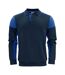 Polo Sweat Prime Adulte Bleu Marine Bleu Cobalt Printer-1