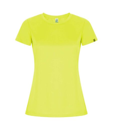 T-shirt Imola Femme Jaune Fluo Roly Eco