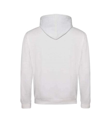 Awdis Varsity Hooded Sweatshirt / Hoodie (Arctic White / French Navy) - UTRW165