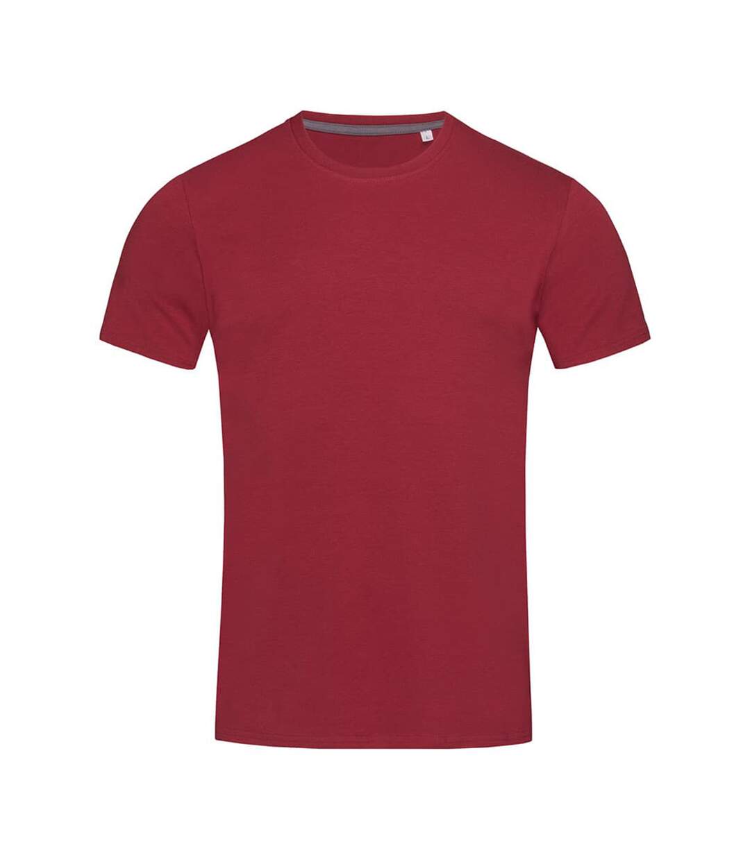 T-shirt homme bordeaux Stedman-1