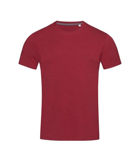 T-shirt homme bordeaux Stedman