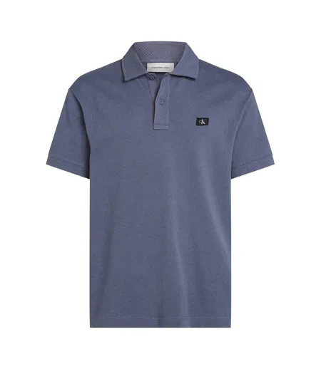 Mens Regular Short-sleeved Polo Shirt Grisaille Calvin Klein