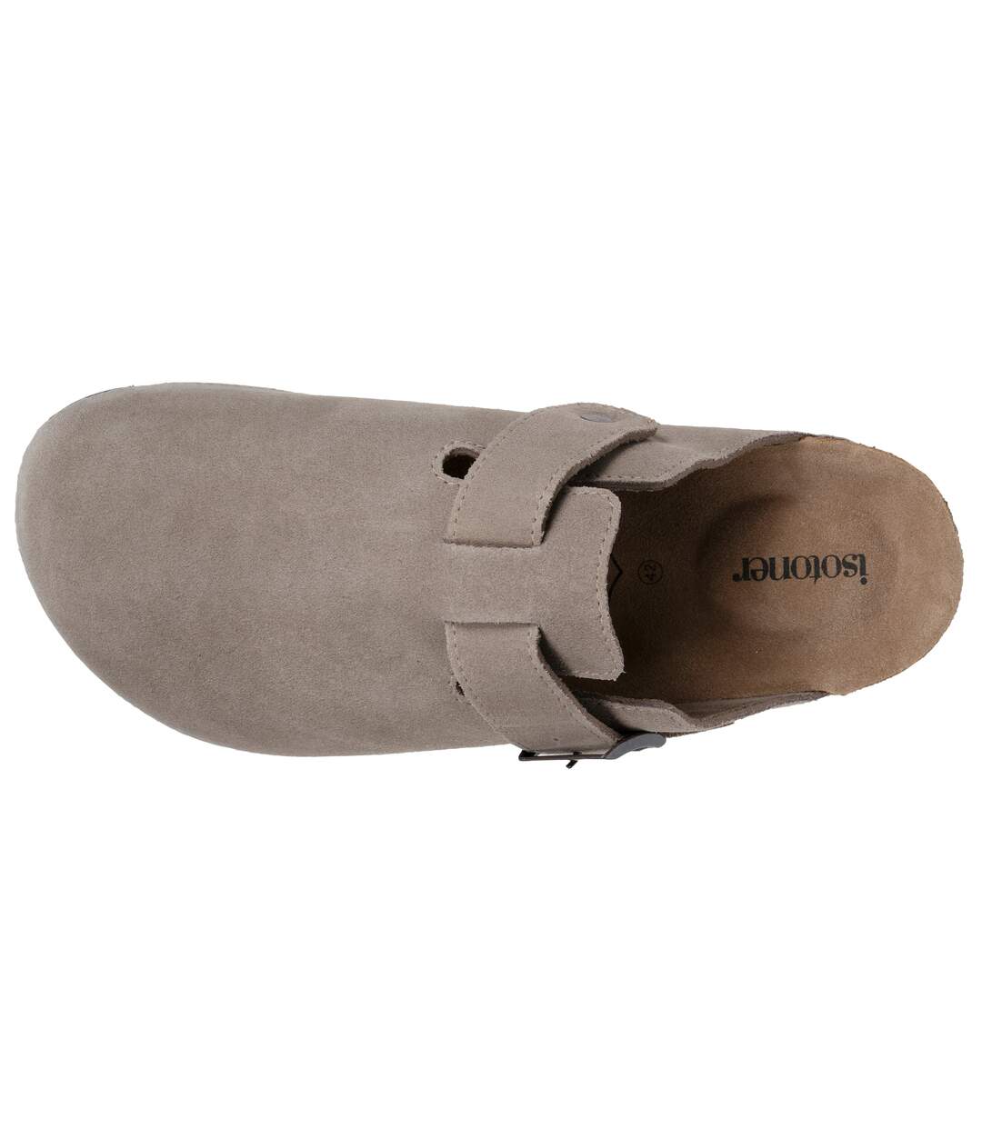 Isotoner Sabots homme semelle intérieure cuir extra-flex - patch talon confort-2