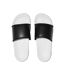Unisex Adult Plain Sliders White TriDri-1