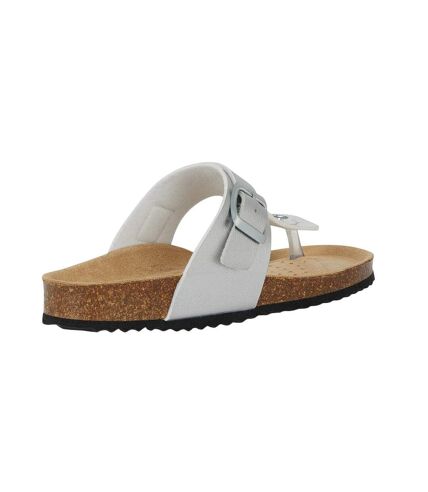 Sandales brionia femme argenté Geox