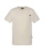 T-Shirt beige homme schott tskea1-1