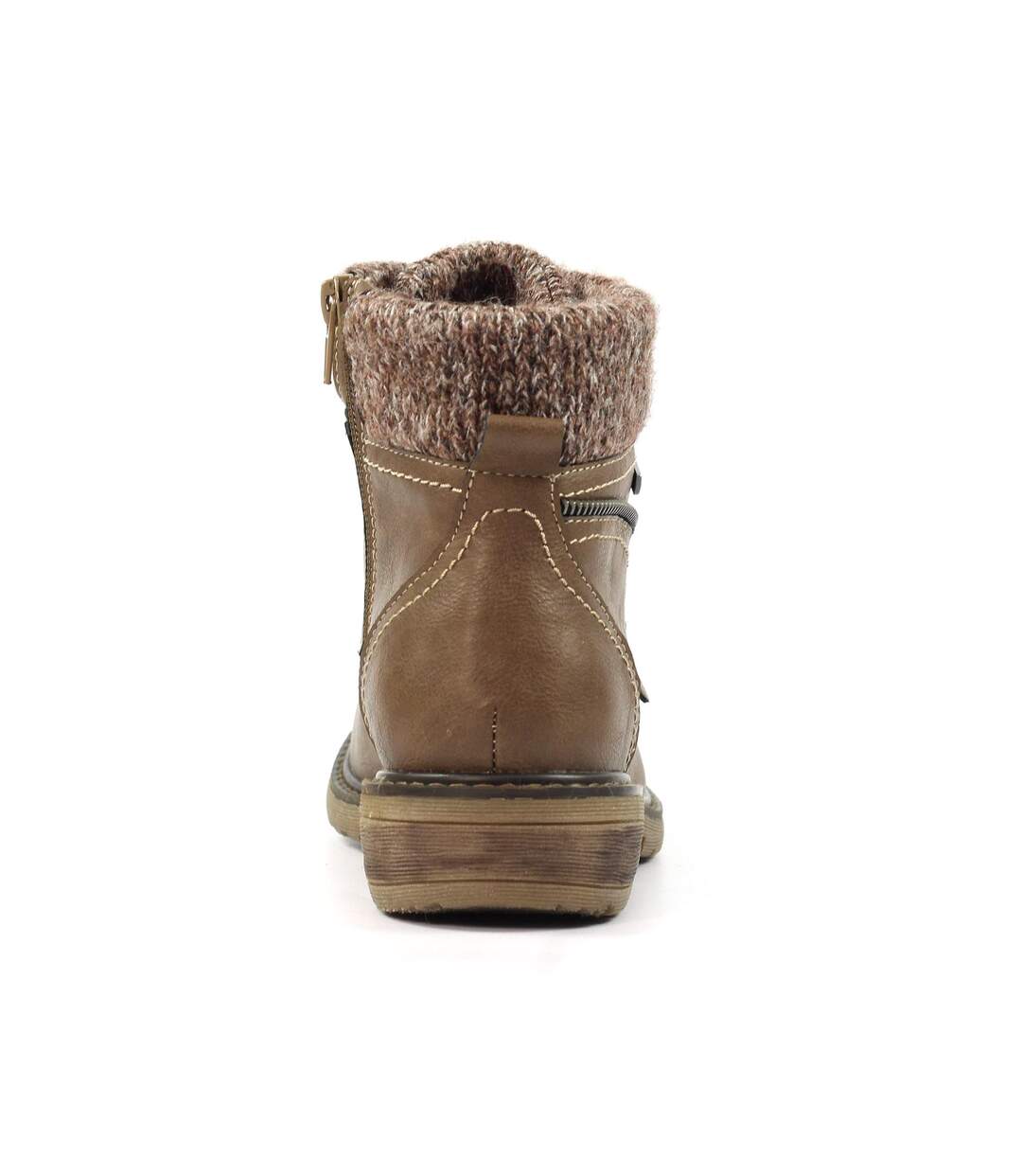 Bottines Benson Femme Taupe Lunar-2