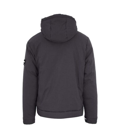 Doudoune Matelassée Motif/style Logo Homme Gris Plein Sport